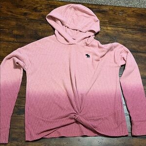 Abercrombie Kids Pink Ombre Hoodie